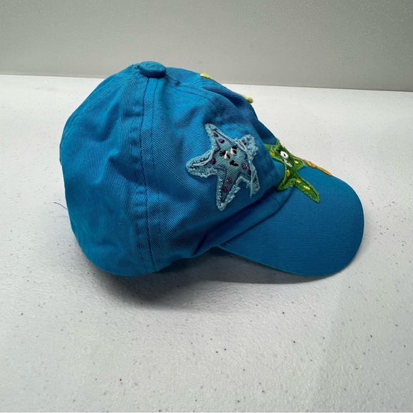 Kids Tees by Stephen Joseph Blue Little Kids beach Seashell Embroidered Hat - Picture 2 of 5